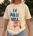 La Dolce Vita Vespa Shirt Italian Summer Graphic Tee Vintage Amalfi Coast Unisex