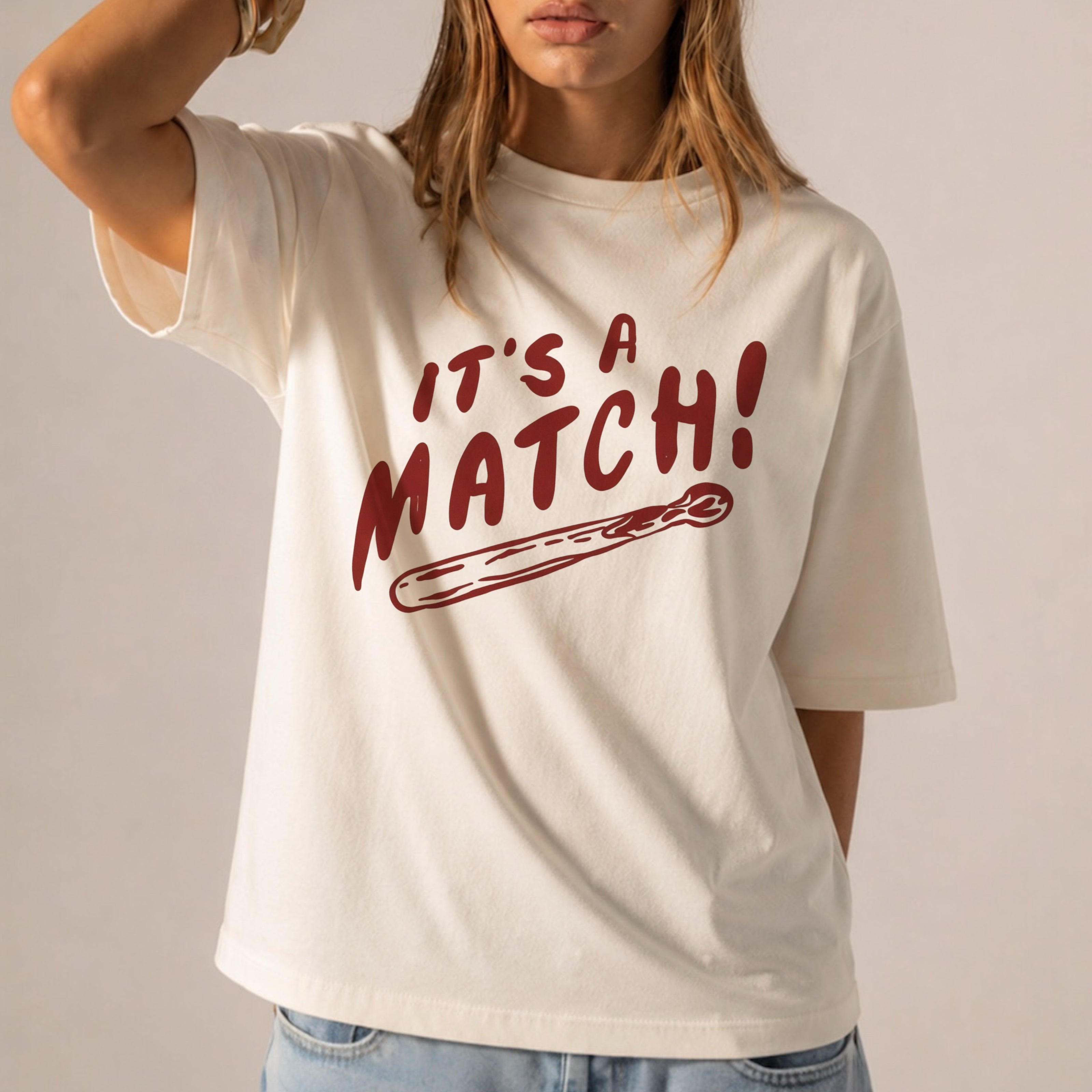 Couple Matching T-Shirt It's a Match! Matchstick Shirt, Couples Matching Top, Valentine Day Tee