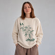 Palestine Sweatshirt Olive Branch Sweater