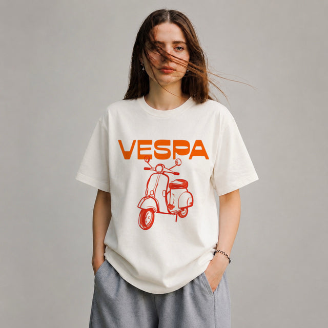 Vespa Shirt Italian Scooter Tee