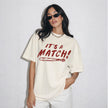 Couple Matching T-Shirt It's a Match! Matchstick Shirt, Couples Matching Top, Valentine Day Tee
