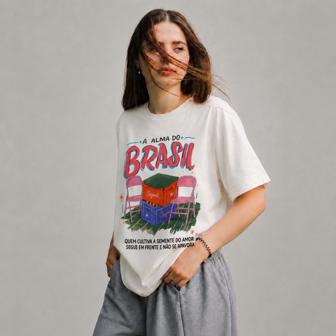 Brazil Graphic T Shirt A Alma Do Brasil