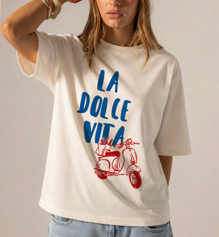 La Dolce Vita Vespa Shirt Italian Summer Graphic Tee Vintage Amalfi Coast Unisex