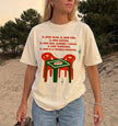T-shirt Palestine : Motif rameau d'olivier arabe, T-shirt en coton Héritage 1948