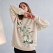 Palestine Sweatshirt Olive Branch Sweater