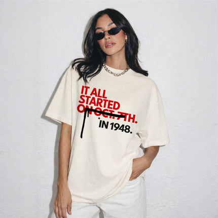 Palestine Solidarity Shirt Gaza Support Tee Peace Justice Human Rights Activist Gift Unisex Graphic