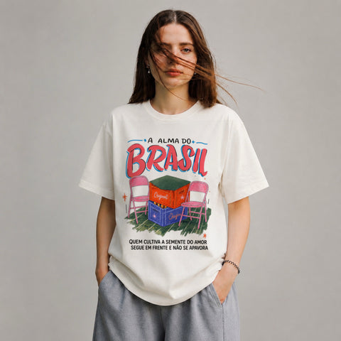 Brazil Graphic T Shirt A Alma Do Brasil