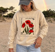 Sweat-shirt pastèque Palestine, Free Palestine 1948, écriture arabe, unisexe, col rond