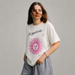 T-shirt Palestine : Motif rameau d'olivier arabe, T-shirt en coton Héritage 1948