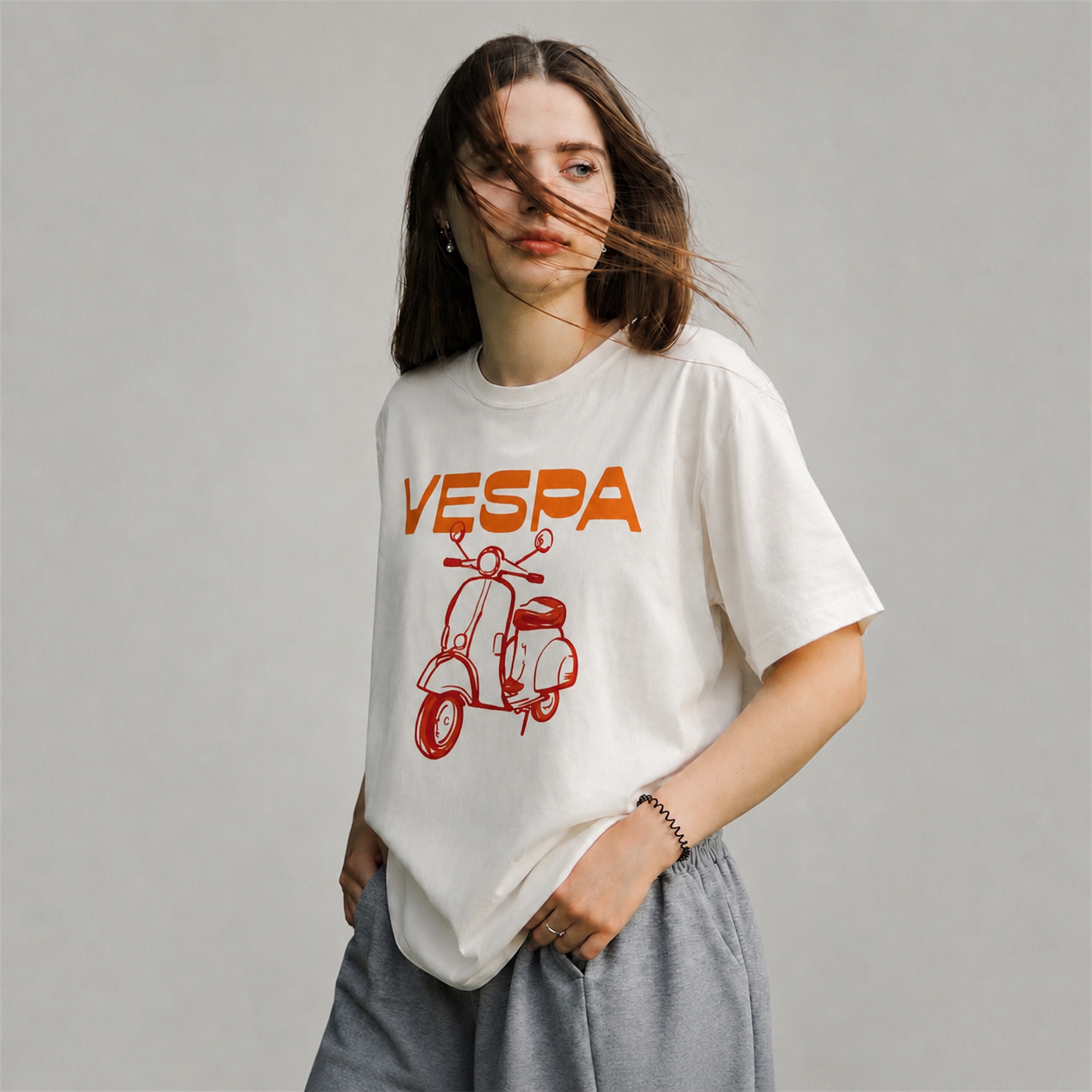 Vespa Shirt Italian Scooter Tee