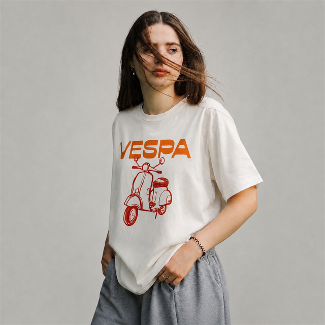 Vespa Shirt Italian Scooter Tee
