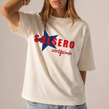 Salsero Certificado Shirt Salsa Dancer Puerto Rico Boricua Latin Music Tee