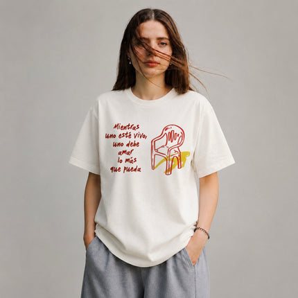Mientras Uno Este Vivo Spanish T Shirt