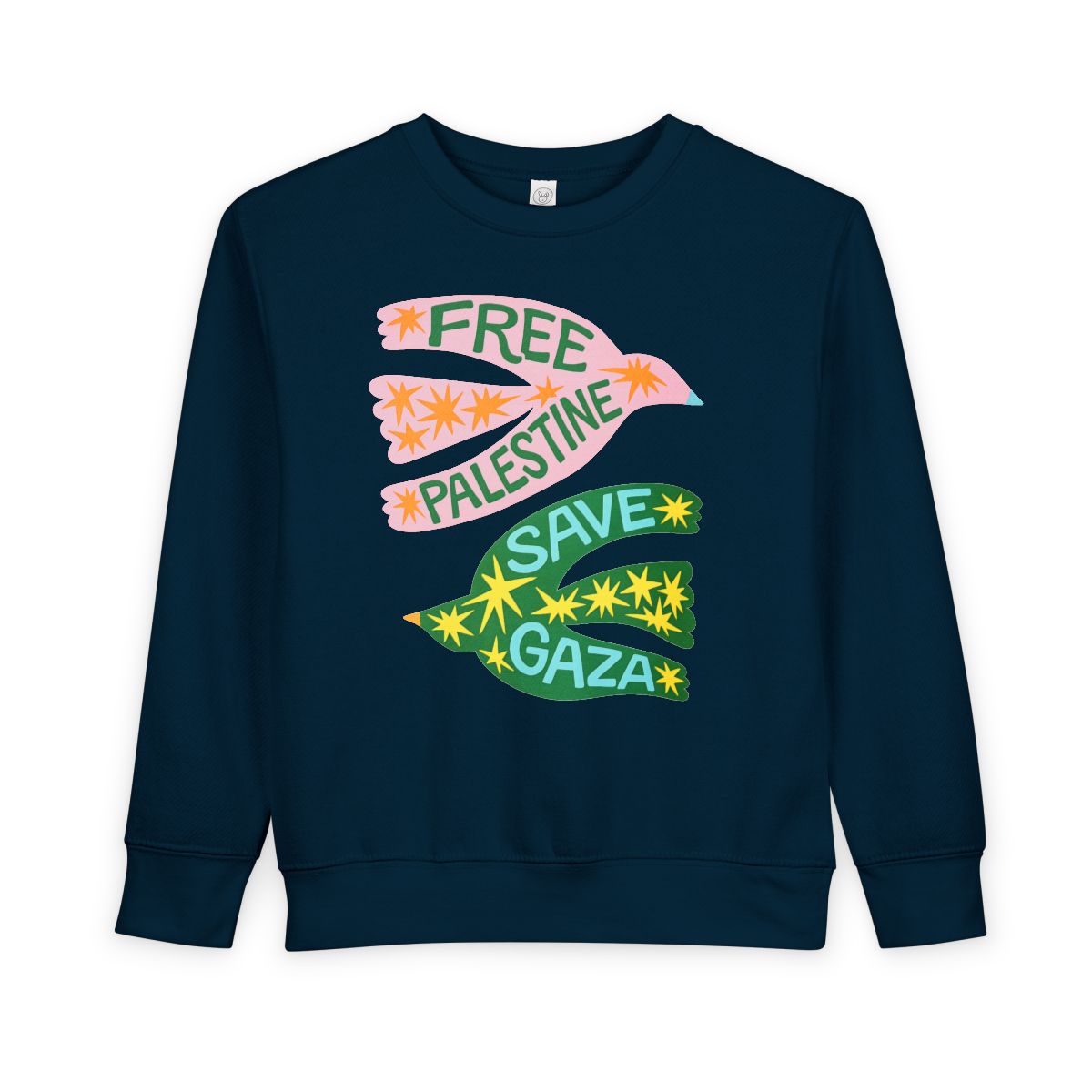 Free Palestine Save Gaza Toddler Sweatshirt Kids Peace Graphic Pullover Gift Cozy Soft Outfit