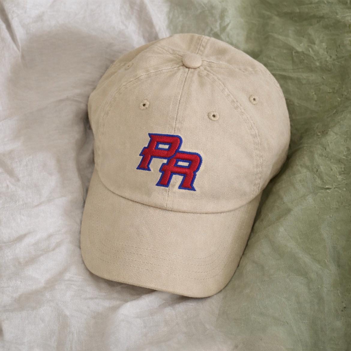 Puerto Rico PR Embroidered Baseball Cap Boricua Low Profile Snapback Hat