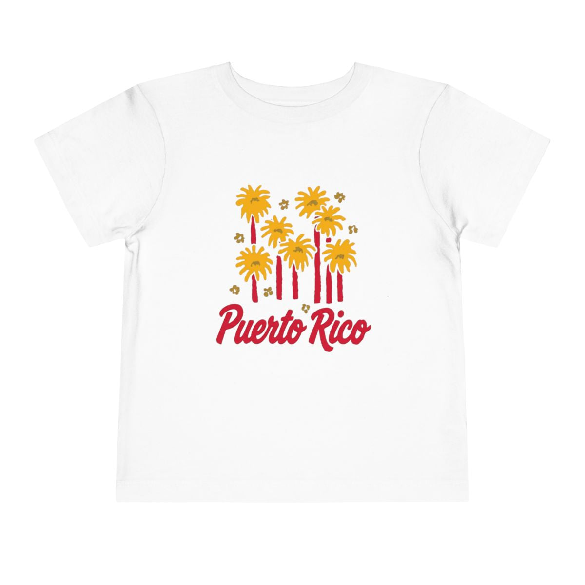Puerto Rico Kids Shirt Cute Palm Tree Tee Toddler Summer Vacation Gift Caribbean Style
