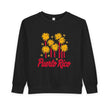 Puerto Rico Kids Sweatshirt Toddler Palm Tree Pullover Cute Caribbean Winter Gift Cozy