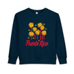 Puerto Rico Kids Sweatshirt Toddler Palm Tree Pullover Cute Caribbean Winter Gift Cozy