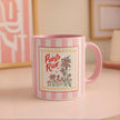 Puerto Rico Coffee Mug Isla Del Encanto Retro Travel Gift Souvenir Cup Palm Tree