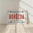 Puerto Rico Boricua Wall Art, Isla del Encanto Poster, Puerto Rican Pride Latino Print