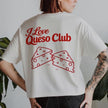 T-shirt « I Love Queso », cadeau amusant pour les amateurs de fromage, t-shirt unisexe pour le Taco Tuesday
