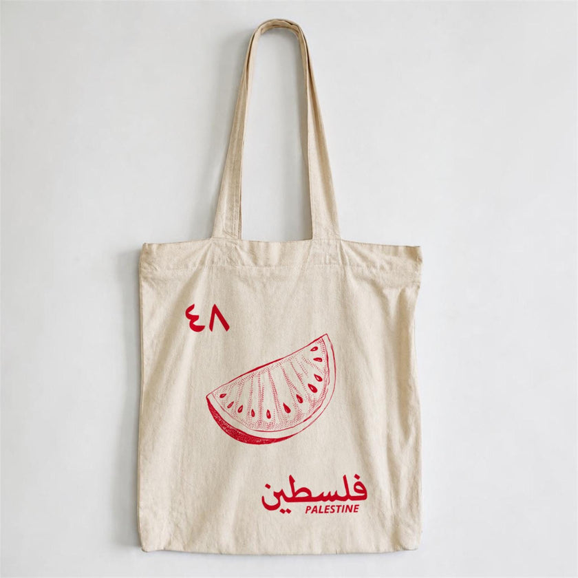 Palestine Watermelon Tote Bag