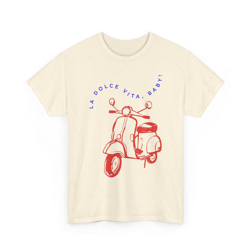 La Dolce Vita Vespa Shirt Italian Summer Graphic Tee Retro Italy Vacation