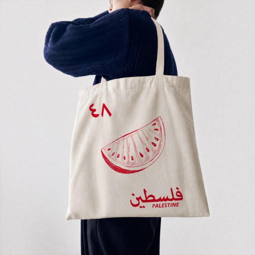 Palestine Watermelon Tote Bag