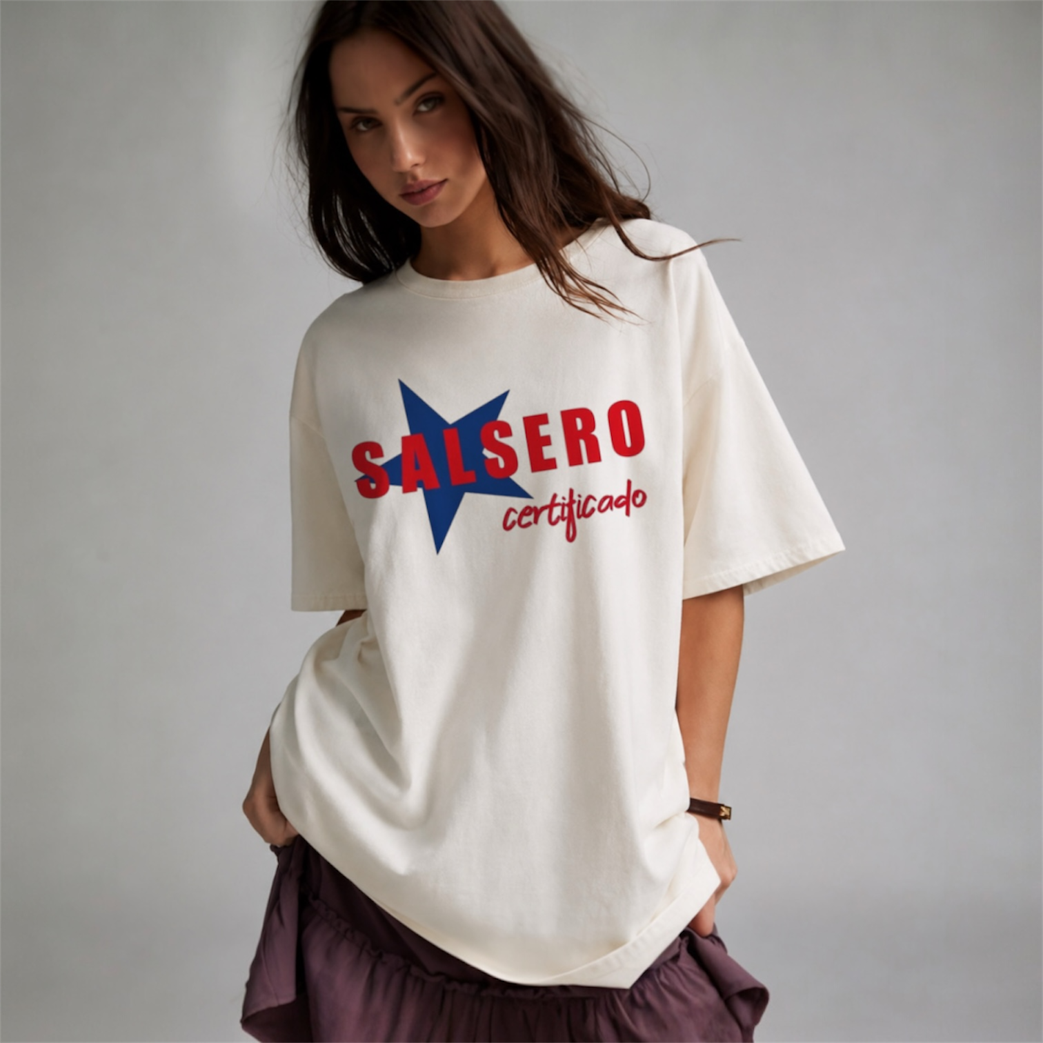 T-shirt Salsero Certificado Danseur de salsa Porto Rico Boricua Musique latine
