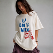 La Dolce Vita Vespa Shirt Italian Summer Graphic Tee Vintage Amalfi Coast Unisex