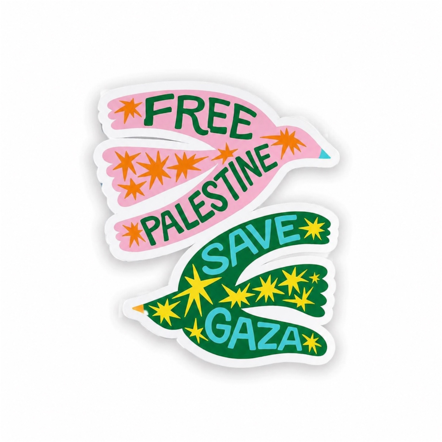Free Palestine Sticker Save Gaza